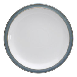 Denby Azure Dinner Plate, Blue, Seconds
